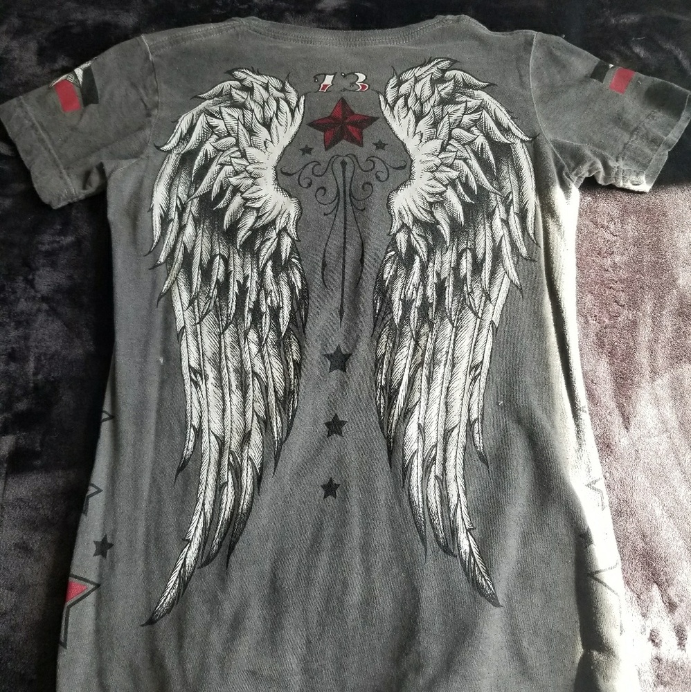 Sinful short sleeve shirt
